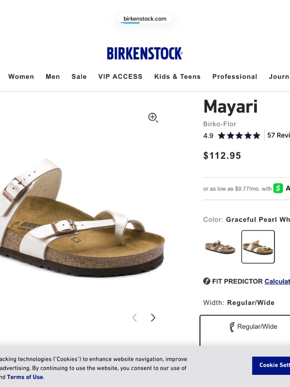 Birkenstock Mayari Birko-Flor Sandals - 38 - Picture 10 of 10